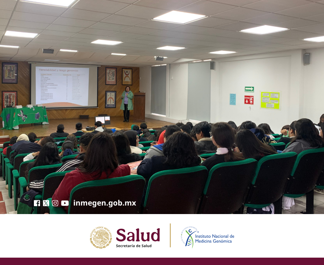 Rally Genómico: el Inmegen tu escuela: iniciativa para acercar a las y los jóvenes a la investigación científica