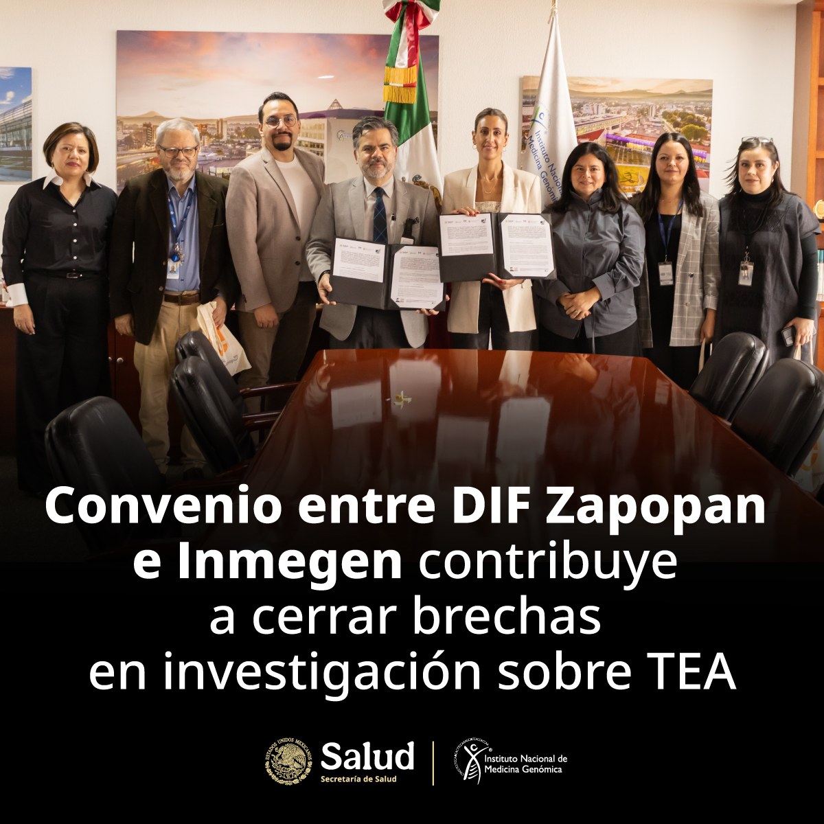 Convenio entre DIF Zapopan e Inmegen contribuye a cerrar brechas en investigación sobre TEA*
